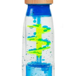Bouteille sensorielle: move spirale blue