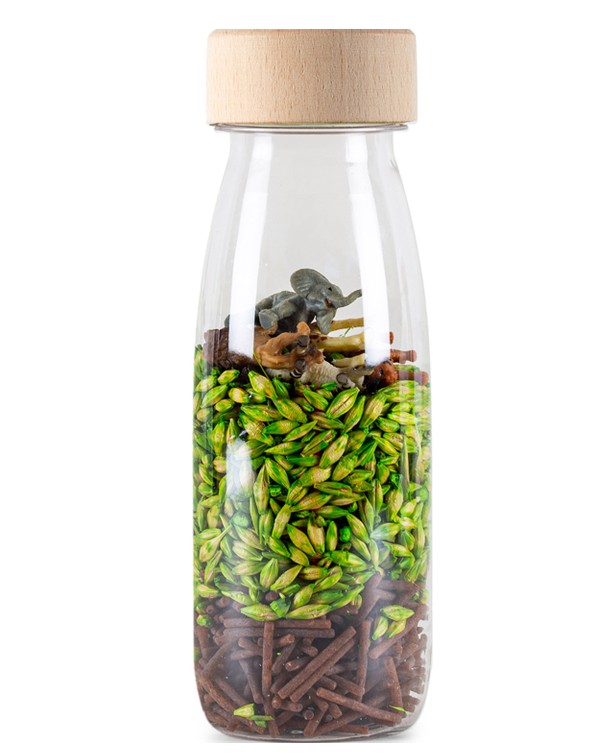 Bouteille sensorielle: Jungle