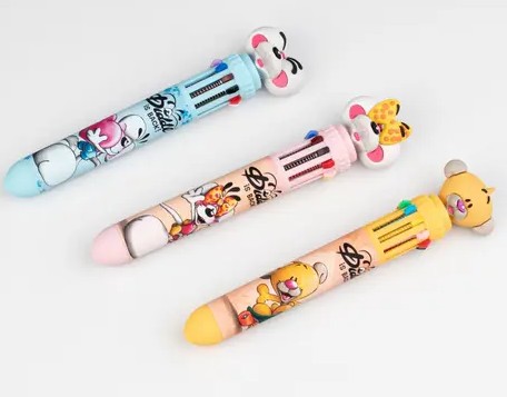Stylo 3D 10 couleurs Diddl