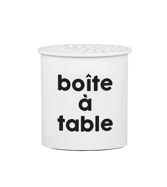 Boîte à son: Boîte à table