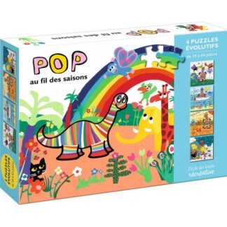Puzzles évolutifs x4 Pop