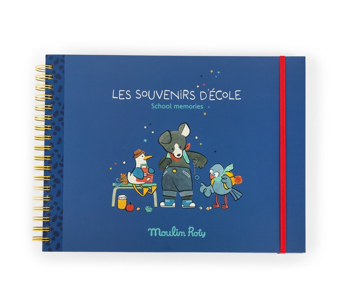 Album souvenirs d'école Puce & Pilou