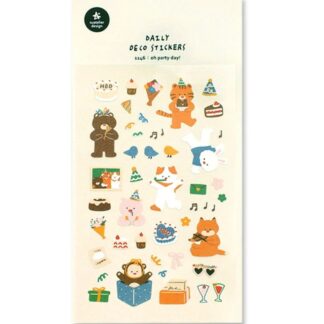 Stickers oh party day!