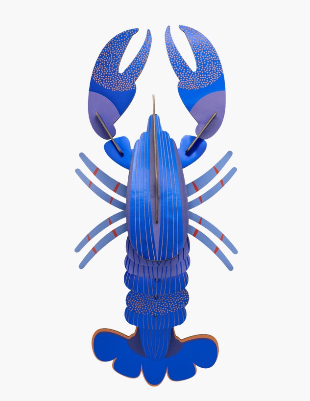 Art mural: Lapis Blue Lobster