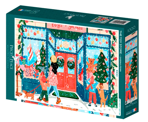 Puzzle Le magasin de jouets 1000 pcs