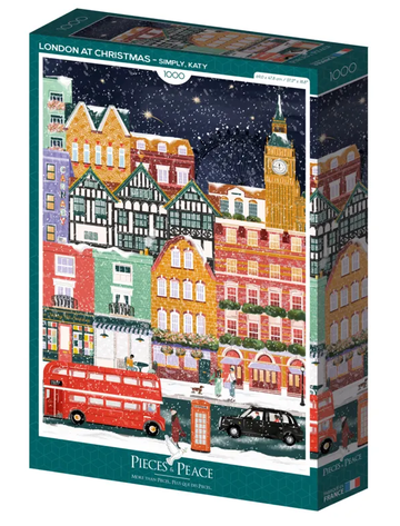 Puzzle Londres à Noël 1000 pcs